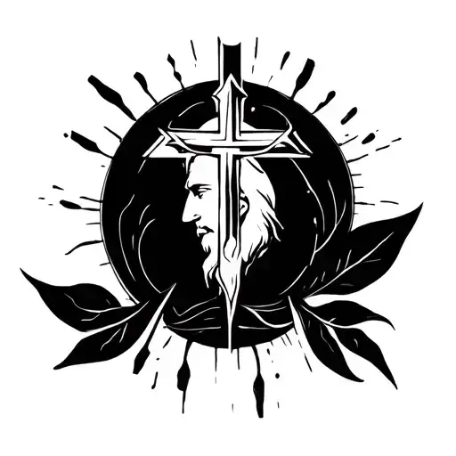 Christian Aesthetic Tattoo For Men Simple