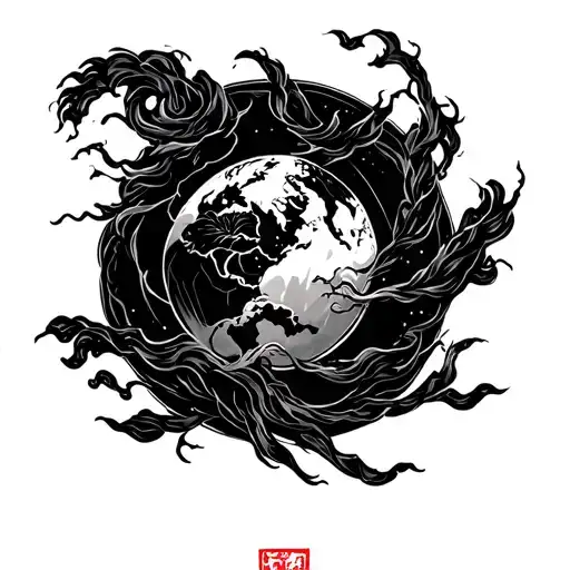 The Words Throughout Heaven And Earth Im Alone Am The Honored One In Japanese As A Arm Tat