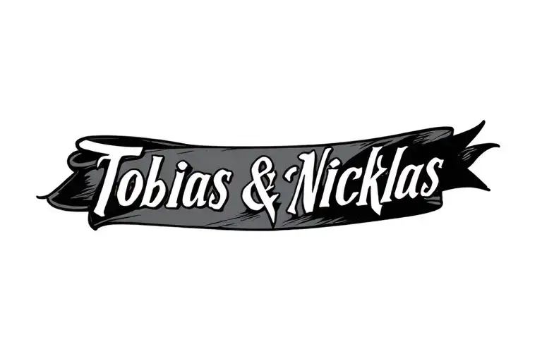 The Names Tobias And Nicklas Wrapped