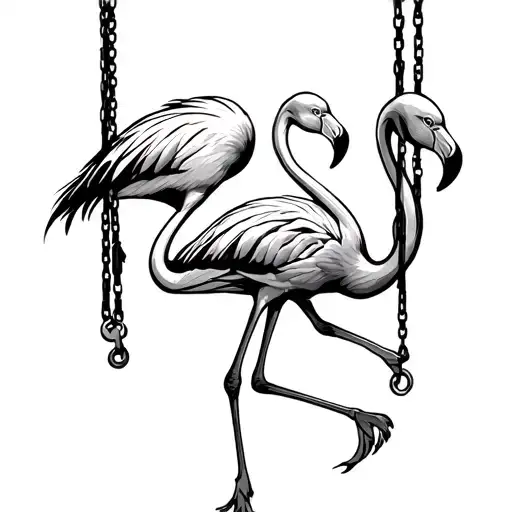 Flamingo Swings