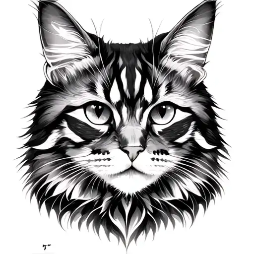 Psychedelic Maine Coon Dmt Macanical