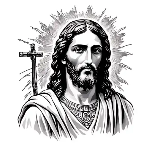 Jesus Christ Working At Home Depot