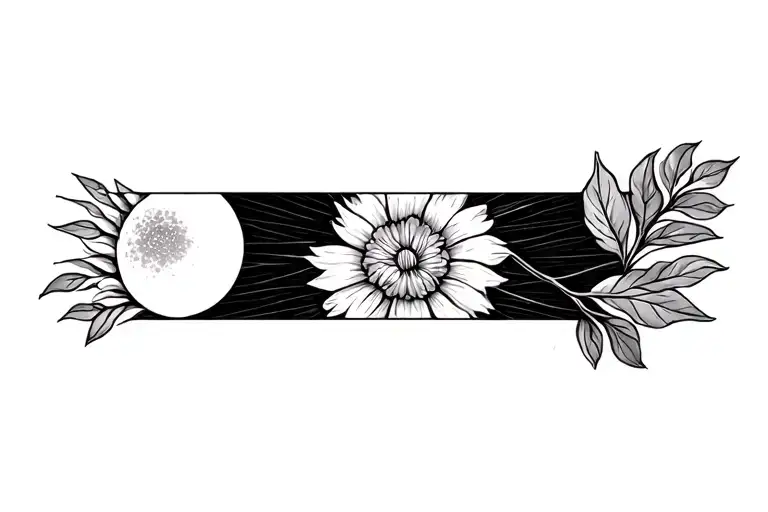 Half Philippine Sun And Half Sampaguita Flower