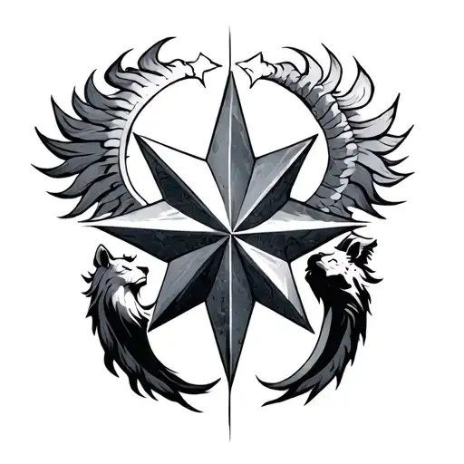 Leo And Sagittarius Combined Arms Form A Star