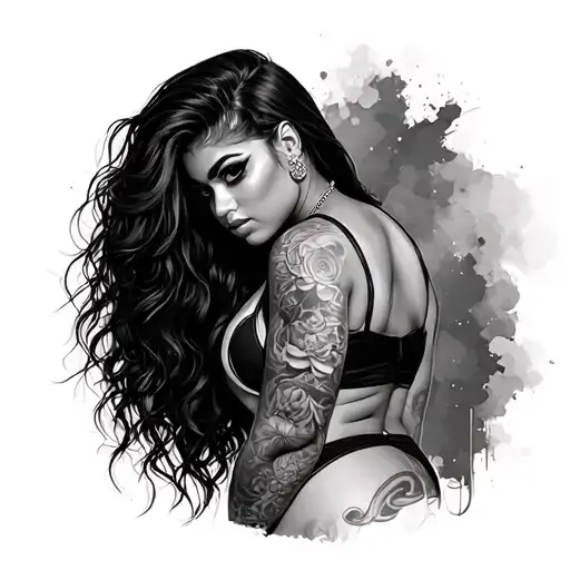 Big Ahh Booty Latina Girl