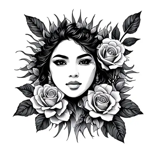 Filipino Sun And Roses