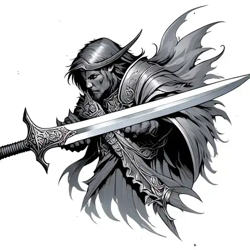 Guardian Warriors Virtical Sword