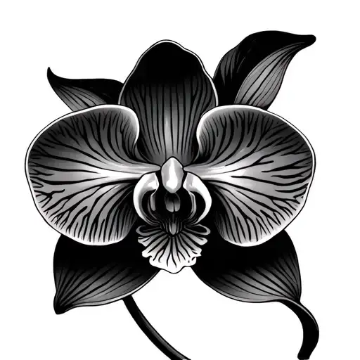 Orchid Webbing Intertwined