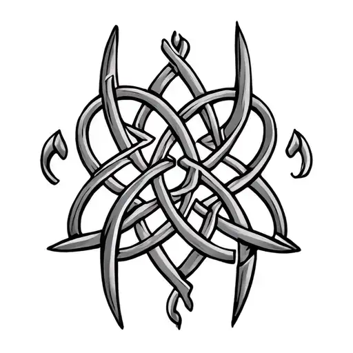 4 Points Celtic Fathers Knot