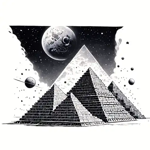 Pyramids Space Magic