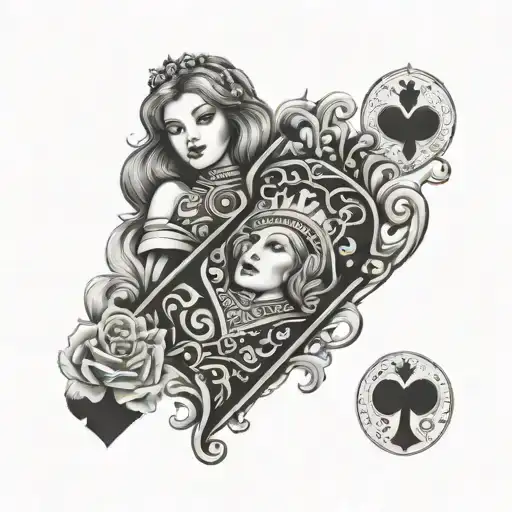 Card Queen Of Hearts