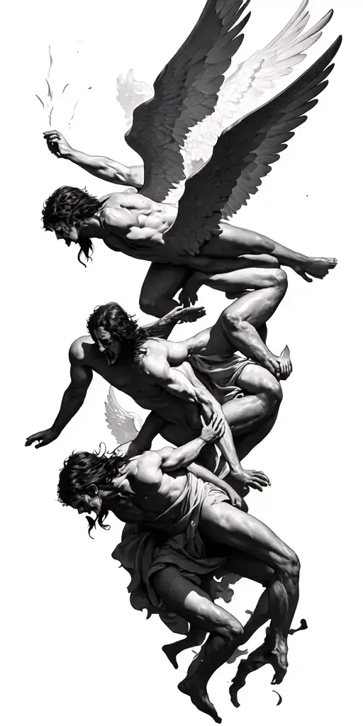 7 Angels Fighting Demons