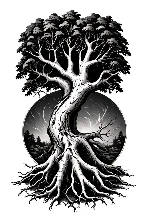 Root Of A Tree That Joins