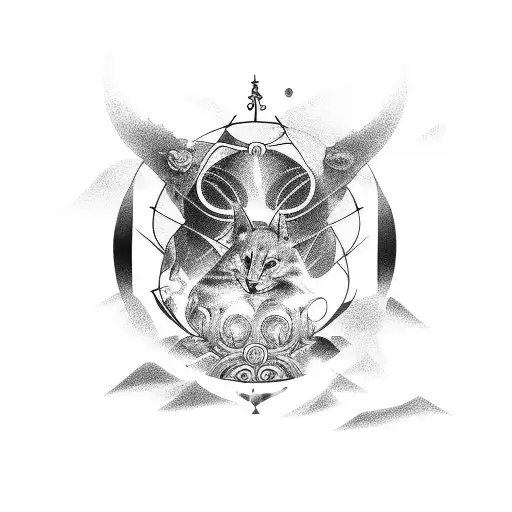 Aquarius Spirit Animal Design