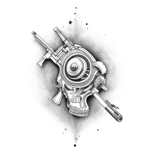 Western Heart And Gun