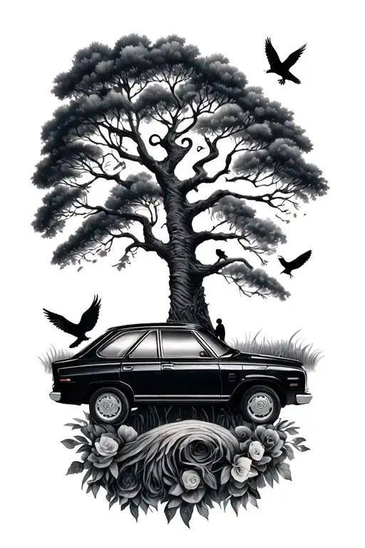 Family Tree Birds And Cars