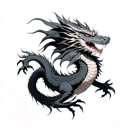 Mitsu Tomoe Dragon