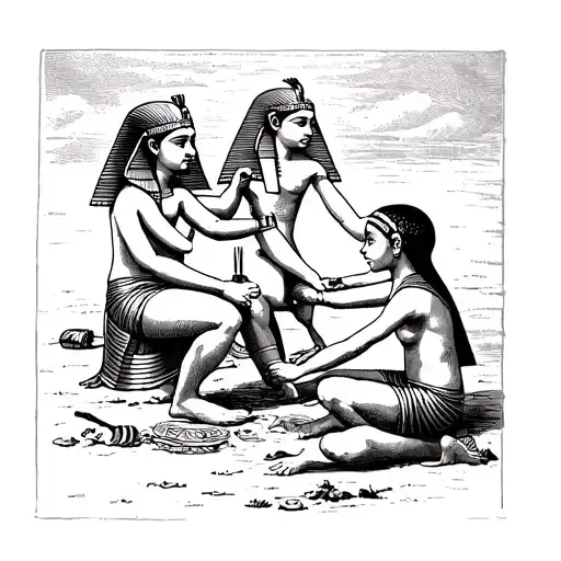 Egypte Children Playing