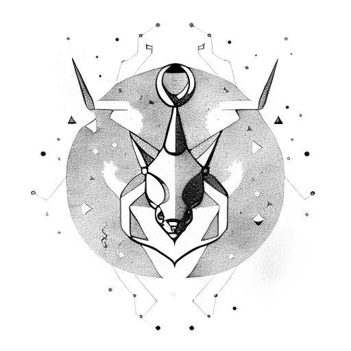 Capricorn Constellation In Space