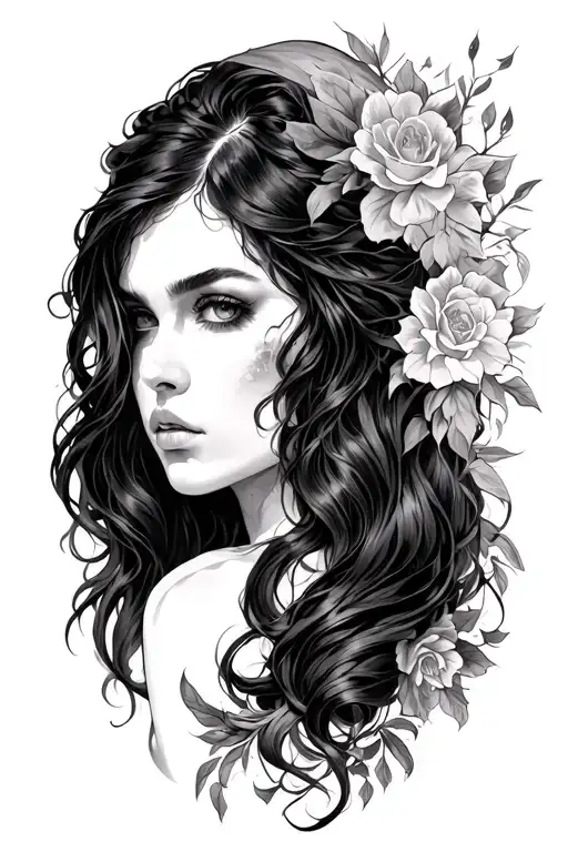 Lilith Seductive Look In Shroud