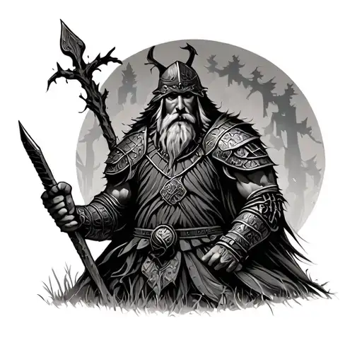 Warrior Hunting Woods Georgia