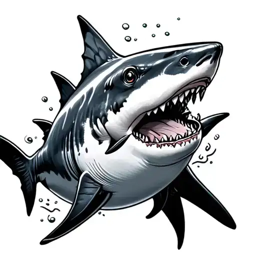 A Small Shark With Just Keep Swimming