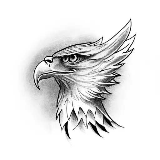 A Waiter Holding A Book With An Eagle Soaring Behind