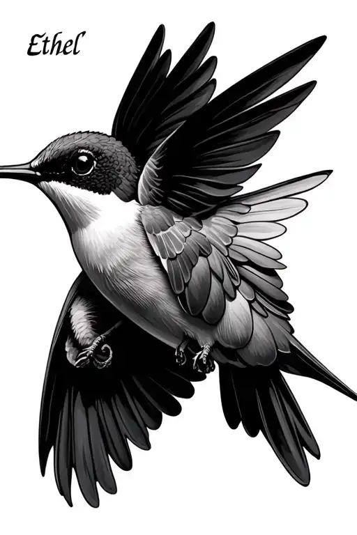 Humming Bird And The Name Ethel