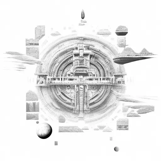 Ancient Civilizations Structures In Space