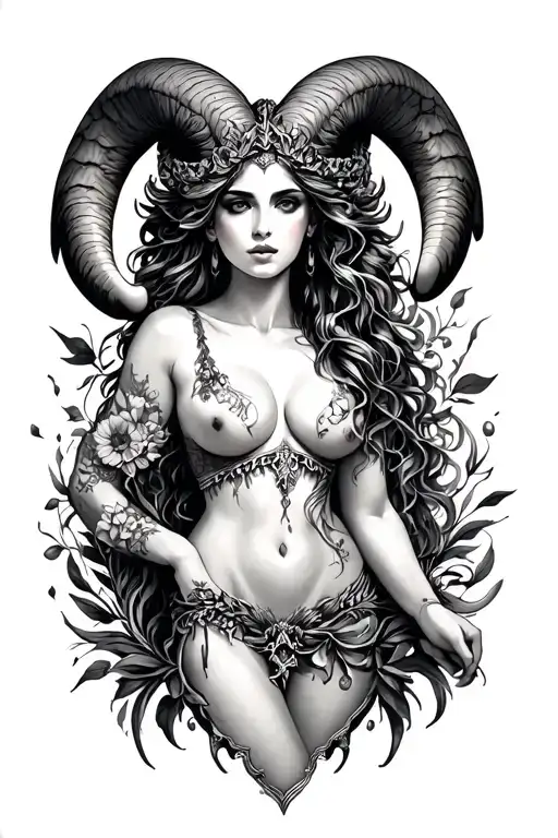 Aries Sexy Goddess Surrounded