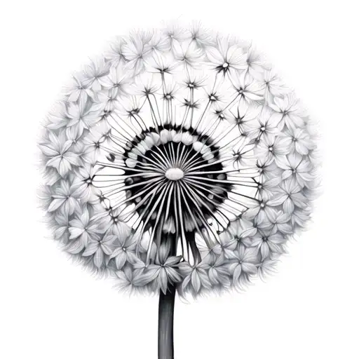 Dandelion With Infinity