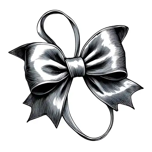 Dainty Texture Bow