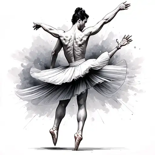 Men Ballet Dancer The People I Love And God