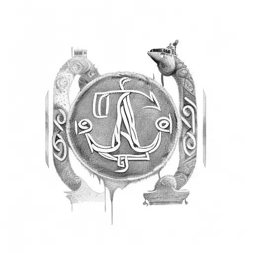 2014 In Roman Numbers In A Vikingish Font