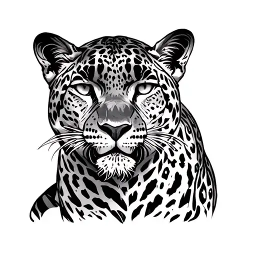 Phantomas Leopard Full Body Little Lines