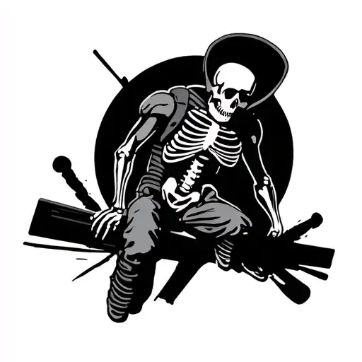 Skeleton Lineman