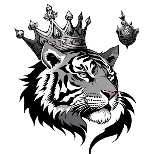 Tiger King Crown Hanging