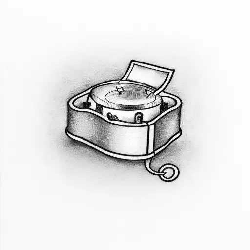 Music Box With The Sentence Let It Be