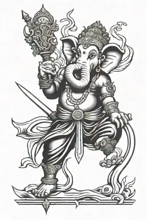 Ganesha Seppuku Dagger