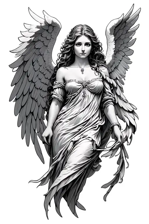 Female Guardian Angel Powerful