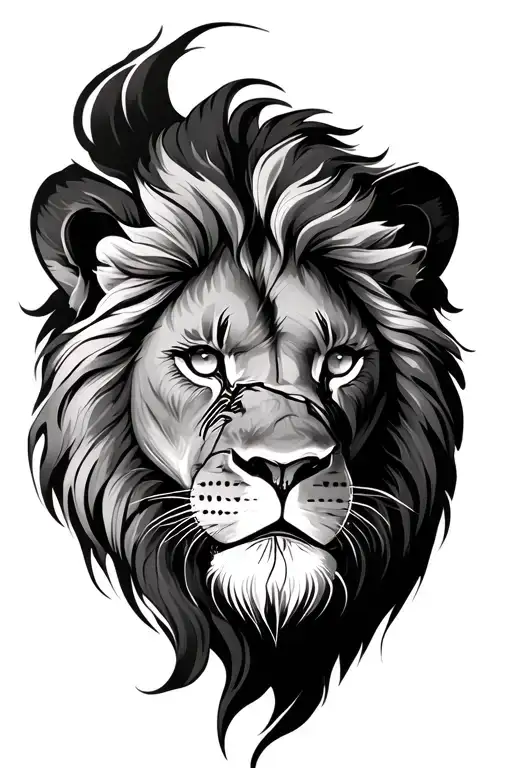 Lion With Clock As One Of The Eyes