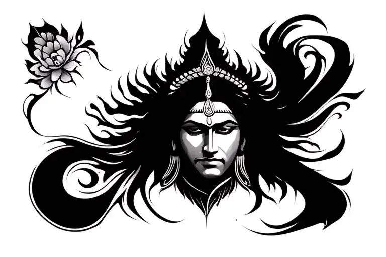Abstract Shiva