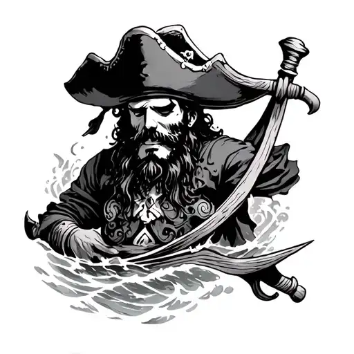 One Piece Blackbeard Pirate