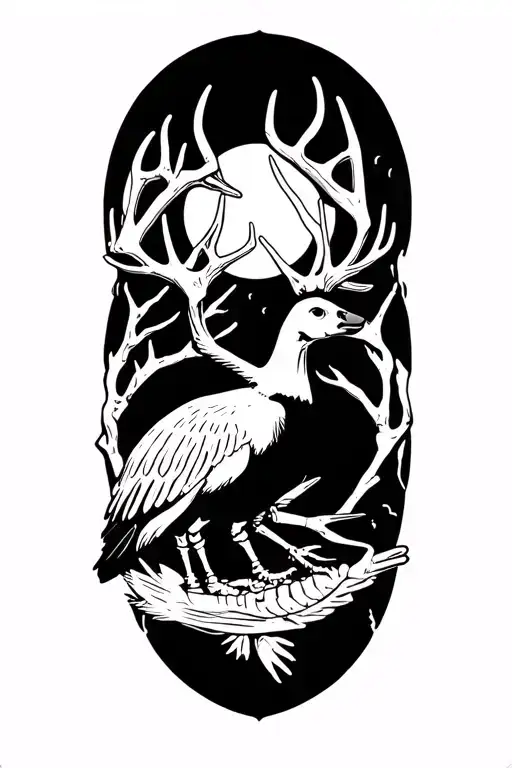 Deer Turkey Goose Bluegill Skeleton Bracelet