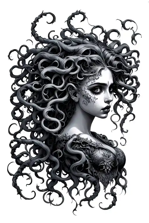 Goth Medusa