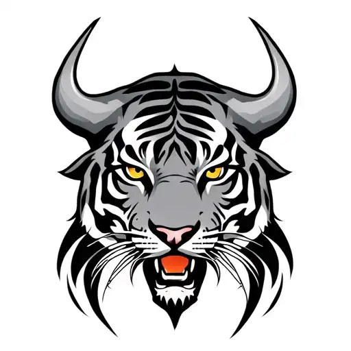 Bull Tiger Amazigh Freeman Sign