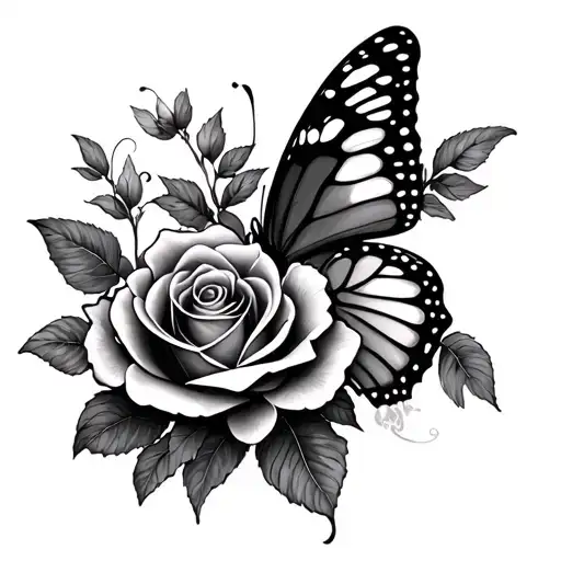 Ethelyn Rose Butterfly