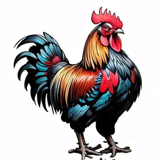 Rooster Blue Collar