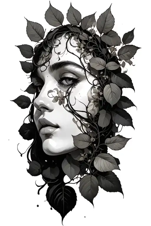 Vines Going To Shoulder