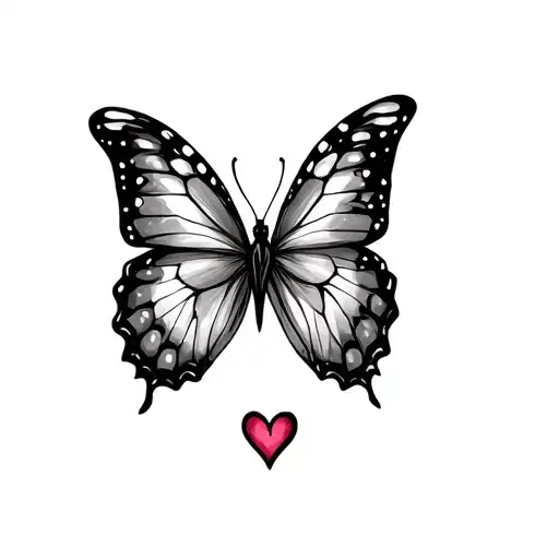 Love And Butterfly Emerging